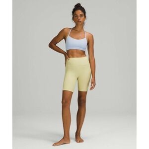 SHIPS TODAY! 🎁NWT Lululemon Athletica Ribbed Contoured HR Bike Short 8" Size 4